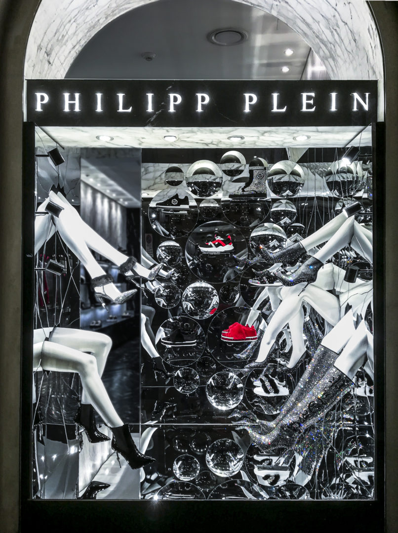 Philipp Plein, Shoe Bubbles, Milan
